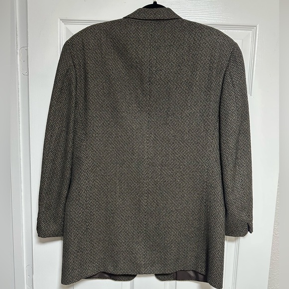 Mani By Giorgio Armani Wool Blend Blazer Suit Jacket 39 R - Picture 7 of 8